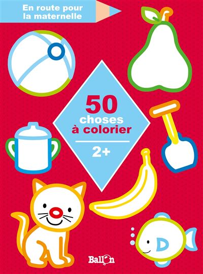 50 choses à colorier 2+