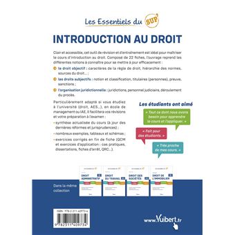 Introduction au droit 2021/2022
