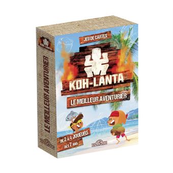 Koh-Lanta - Jeu de cartes - Le Meilleur Aventurier