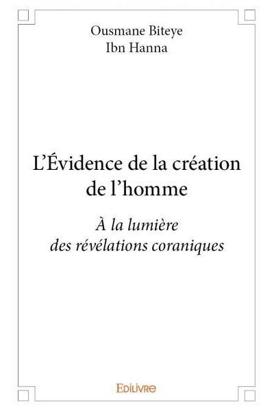 L'évidence de la création de l'homme
