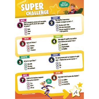 Les incollables Super-Quiz Vacances - CE1 au CE2