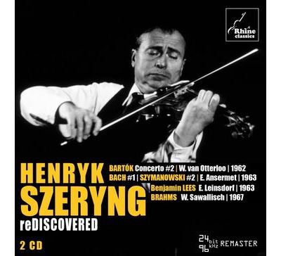 Henryk Szeryng ReDiscovered Enregistrements Live 1962 1967 Henryk   Henryk Szeryng Rediscovered Enregistrements Live 1962 1967 