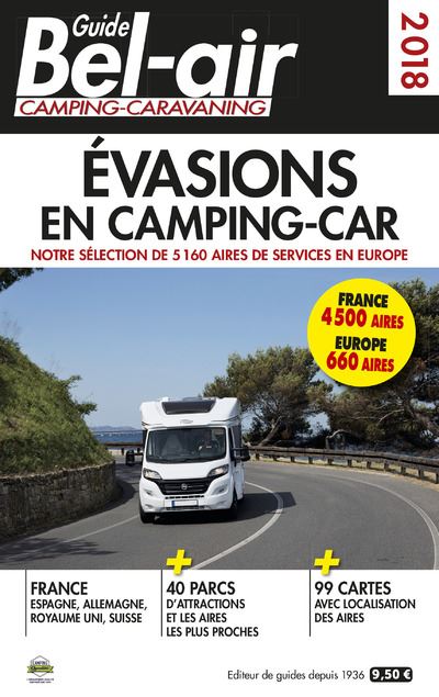 Le guide Bel Air évasions en camping-car