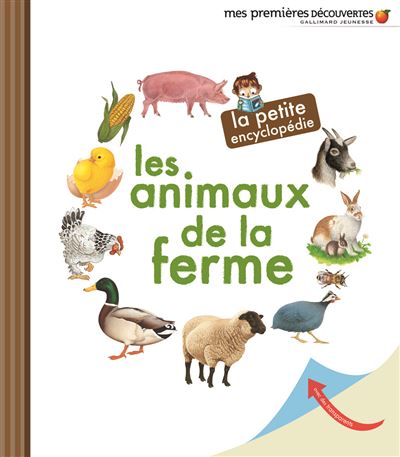Les animaux de la ferme - Delphine Gravier-Badreddine - cartonné