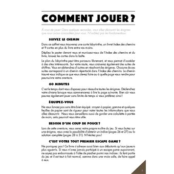 Escape game Party : Le Labyrinthe des oubliés