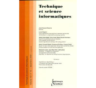 Technique et science informatiques vol.19 n. 10/decembre 200