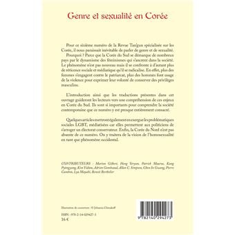 Genre et sexualité en Corée