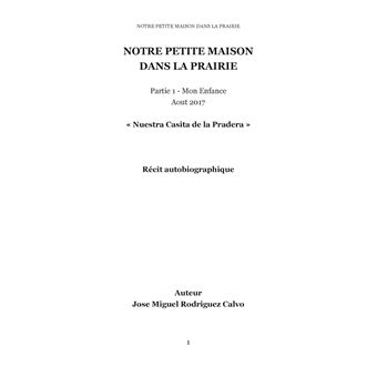 Notre petite maison dans la prairie