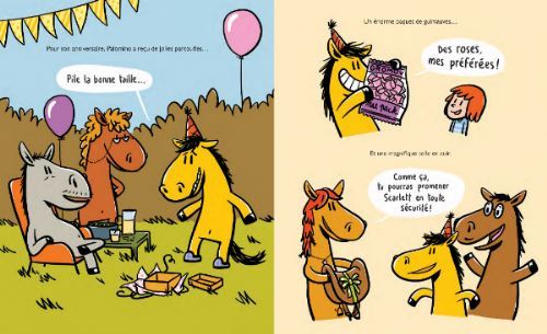 Palomino Joyeux Anniversaire Palomino Matthieu Maudet Michael Escoffier Cartonne Achat Livre Fnac