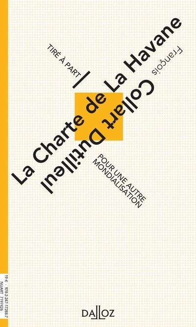 La Charte de La Havane