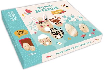 Mes jolis œufs en bois à décorer
