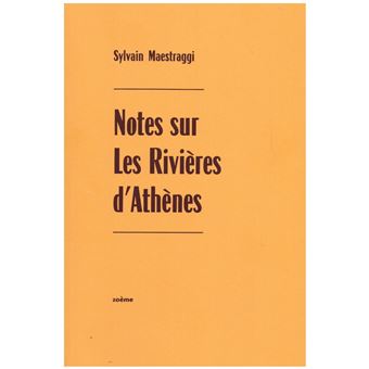 Notes sur les rivières d'Athènes