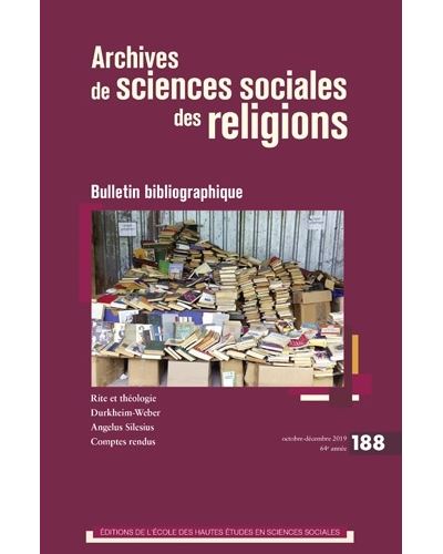 Archives de sciences sociales des religions,188:bulletin bi