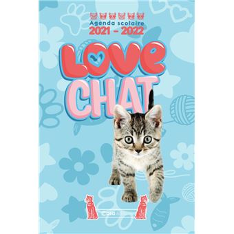Agenda scolaire : Love Chats  2021-2022