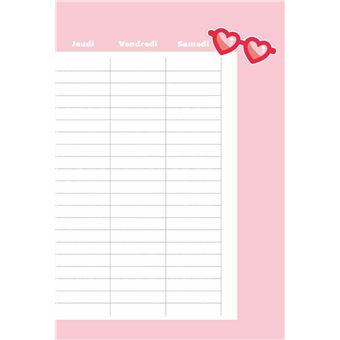 Agenda scolaire : Love Chats  2021-2022