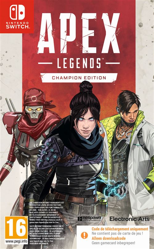 APEX LEGENDS ED CHAMPIONS (CODE ONLY)FR/NL SWITCH