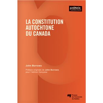 La constitution autochtone du Canada