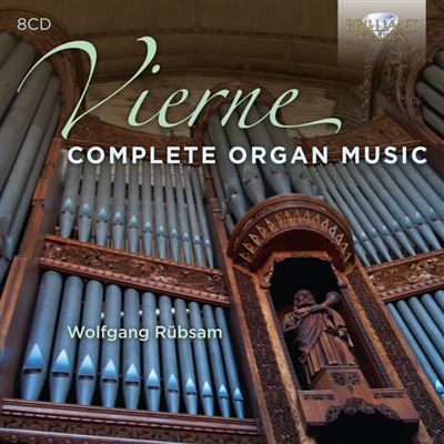 即納！最大半額！ orgue pour l'œuvre de Intégrale - album CD - Vierne Louis クラシック
