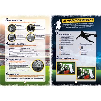Cahier de vacances adultes Téléfoot 2021