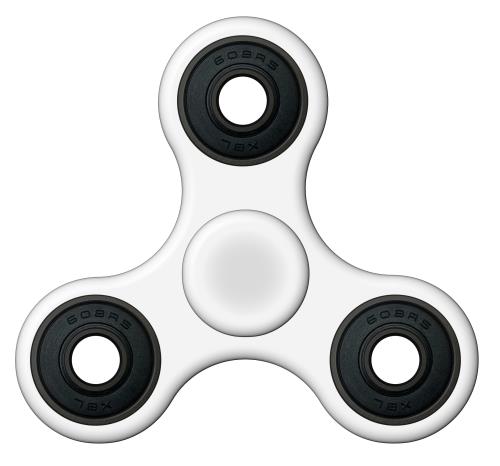 Fidget Hand Spinner Spinmax Pro Blanc