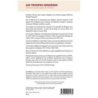 Les troupes indigènes