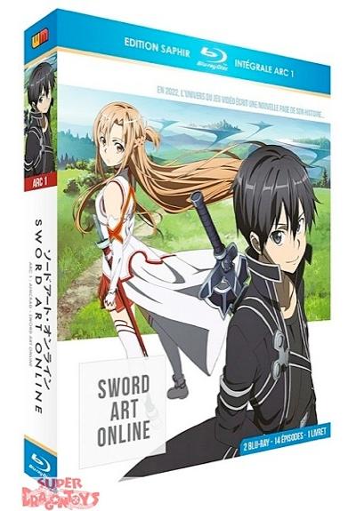 SWORD ART ONLINE Arc 1 & 2 Pack Coffret DVD Intégrale Edition Gold