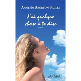 Couverture : J'ai quelque chose à te dire