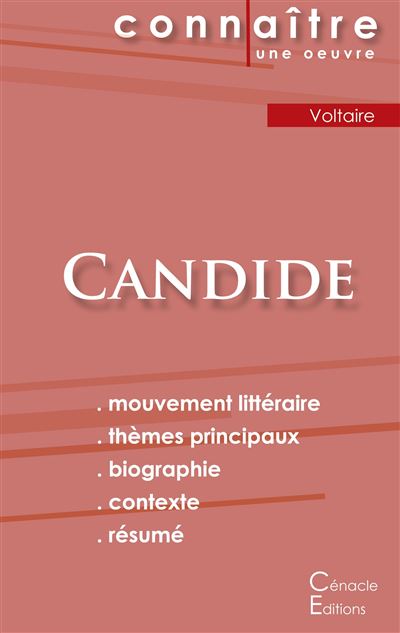 Fiche de lecture Candide