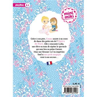 Minimiki - Emma à l'Opéra - Sac de danse + livre