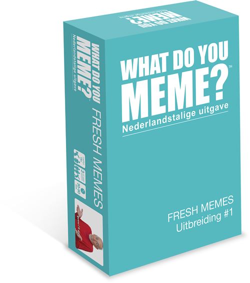 Jeux de société  What Do You Meme uitbreiding #1 Nederlanse Editie Megableu