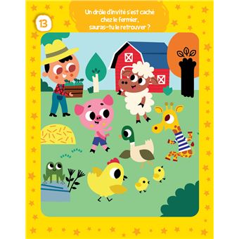 Les jeux de mes 3 ans - bloc avec feutre effaçable