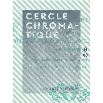 CERCLE CHROMATIQUE 13CM