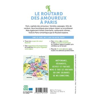 Guide du Routard des amoureux à Paris 2021-2022