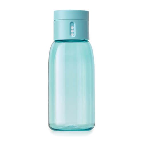 JOSEPH JOSEPH DOT HYDRATION TRACKING BOTTLE 400ML TURQUOISE