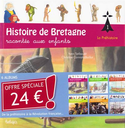 Histoire de Bretagne racontée aux enfants - Yann Tatibouet - (donnée non spécifiée)