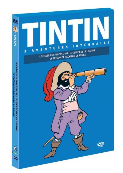 Tintin 3 Aventures Volume 3 DVD