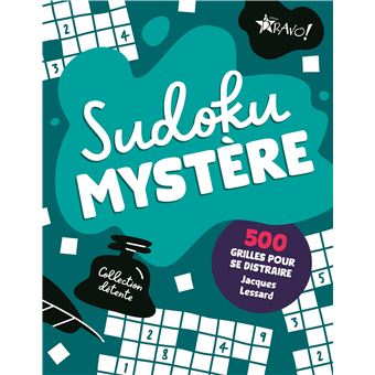 Collection détente - Sudoku mystère 500 grilles pour se distraire