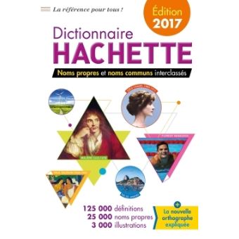 DICTIONNAIRE HACHETTE 2017 France - 1