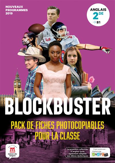 Blockbuster 2de - Pack de fiches