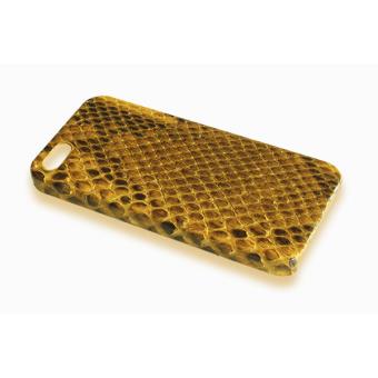 Etui Hadoro pour iPhone 5S , Python Jaune