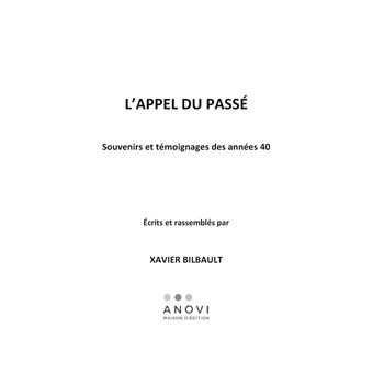 L'appel du passé