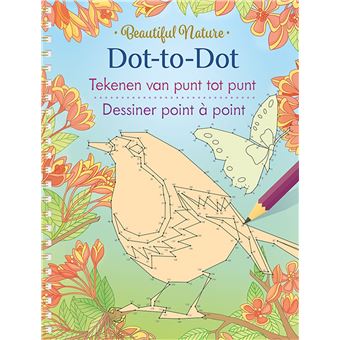 Dot-to-dot - beautiful nature