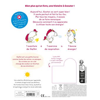 Livre son - Les émotions de Gaston - Je suis tout fou-fou