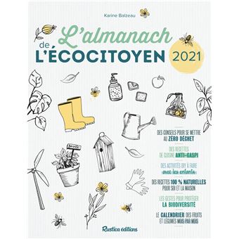 L'almanach de l'écocitoyen 2021