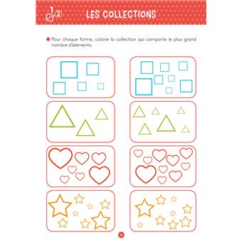 Mon cahier d'activités avec des gommettes Maths 5-6 ans