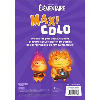 ELEMENTAIRE - Maxi Colo - Disney Pixar
