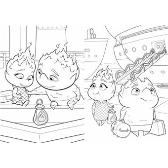 ELEMENTAIRE - Maxi Colo - Disney Pixar