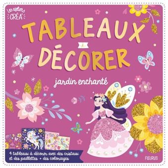 Tableaux à décorer - Jardin enchanté