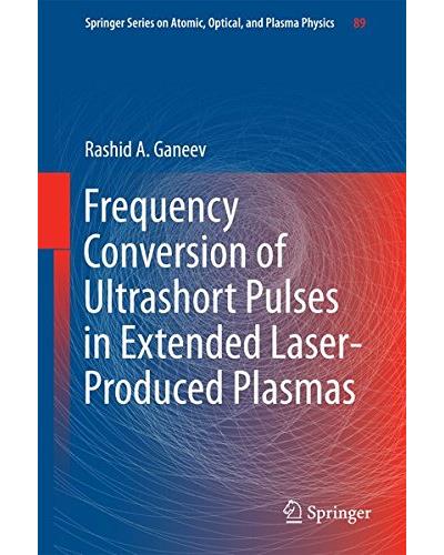 Frequency conversion of ultrashort pulses in extended laser-produced plasmas