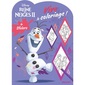 Disney La Reine des Neiges 2 - Vive le coloriage ! (Olaf)